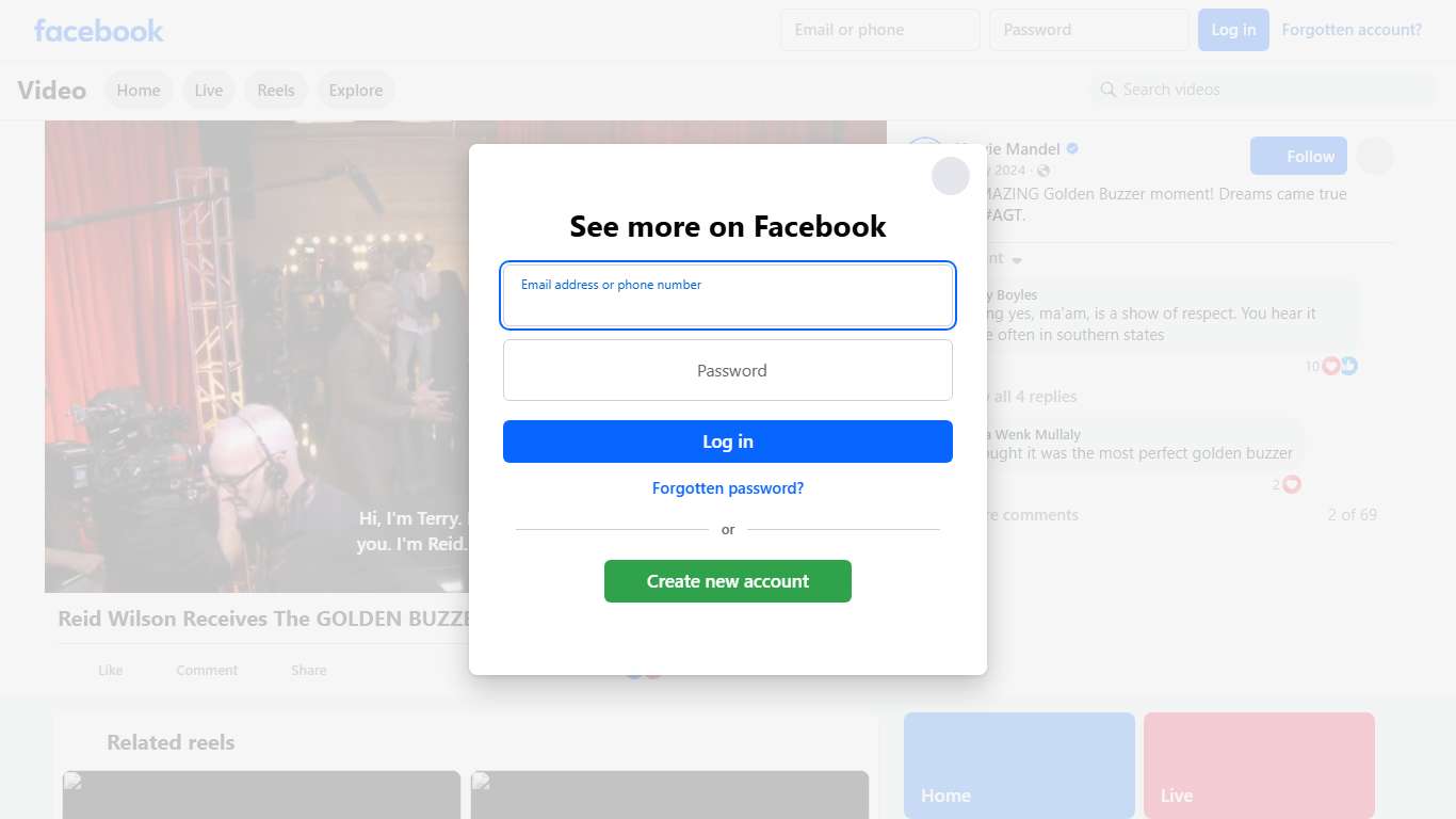 What an AMAZING Golden Buzzer moment! Dreams came true tonight on #AGT. Howie Mandel Facebook